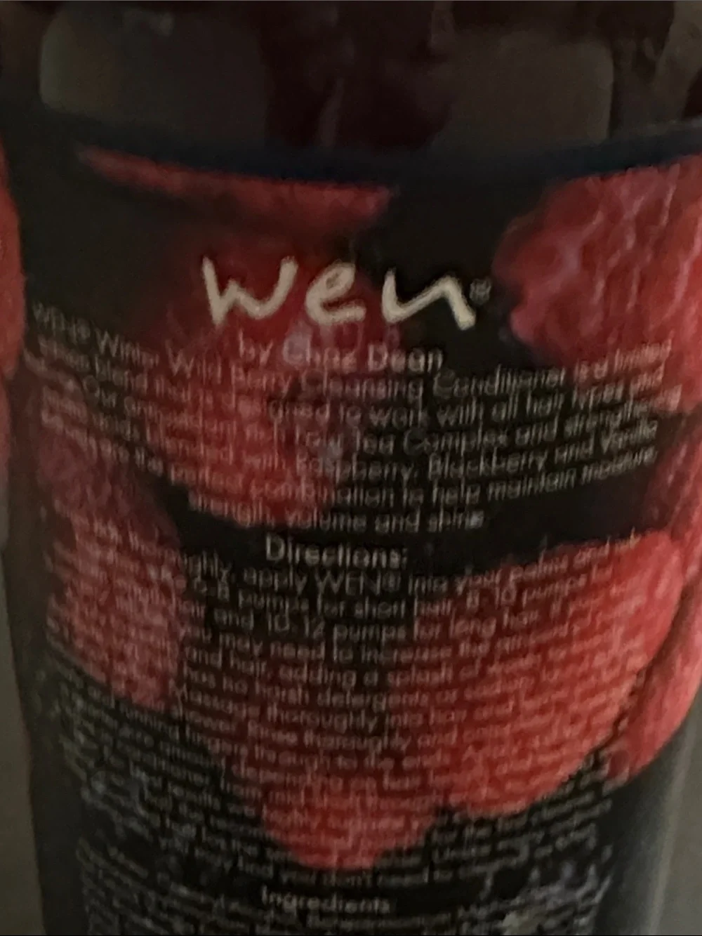 NWT WEN Winter Wild Berry Cleansing Conditioner